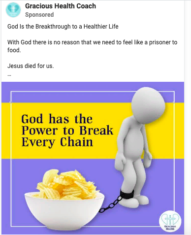 example of Facebook Ads for Psychotherapists