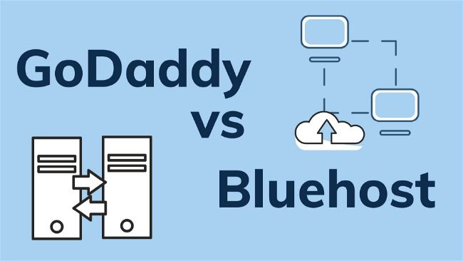 GoDaddy vs Bluehost